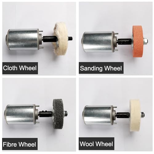 TopHomer 12 mm Motordorn-Adapter, Schleifmaschine, Verlängerungsschaft, Dorn für Polierer, Schleifer, Polieren, Schleifen, Polierscheibe, Drehscheibe