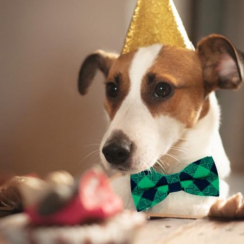 Dog Bow Ties, 10pcs KOOLMOX Dog Bowties, Dog Neck Ties With Adjustable Dog Bow Tie Collar, Plaid Puppy Bow Tie For Small Medium Boy Girl Dogs Cats Pet Summer Gifts Holiday Costume Grooming Accessories Dog Bow Ties, 10pcs KOOLMOX Dog Bowties, Dog Neck Ties With Adjustable Dog Bow Tie Collar, Plaid Puppy Bow Tie For Small Medium Boy Girl Dogs Cats Pet Summer Gifts Holiday Costume Grooming Accessories