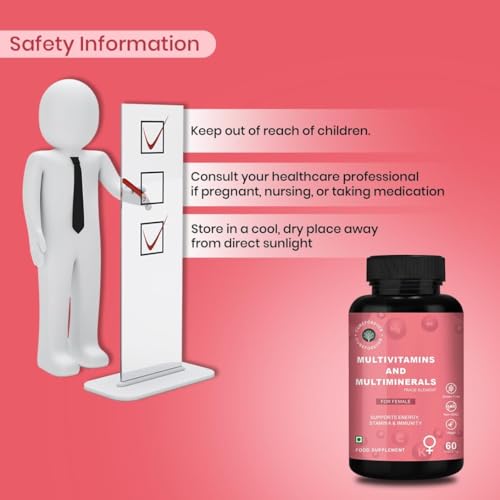 Image of CUREFOREVER Multivitamin Tablets for Women with Vitamin C, Zinc & Biotin | Complete Multivitamin for Women's Wellness | Supports Energy, Bone Health, Skin & Immunity - 180 Tablets