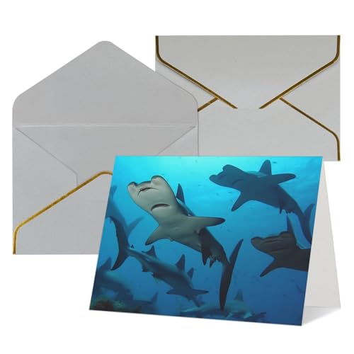 Cartes de vœux Thinking of You haut de gamme sur papier épais avec enveloppes