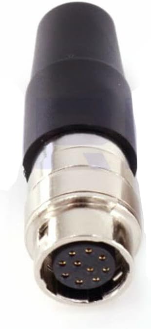 Hirose HR10A-10J-10S Mount Push Pull Circular Connector Female Solder (Docking Female Plug, 10Pin)