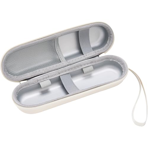 ProCase Elektrische Zahnbürste Etui für Oral B/Oral-B Pro/Philips Sonicare Electric Toothbrush Hülle Oral B Reiseetui Elektrischer Zahnbürstenhalter Behälter Travel Case -Beige 1