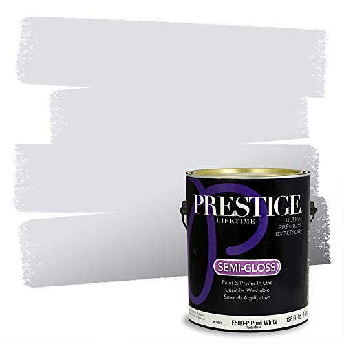 Prestige Exterior Paint And Primer In One, Heather Gray, Semi-gloss, 1 Gallon