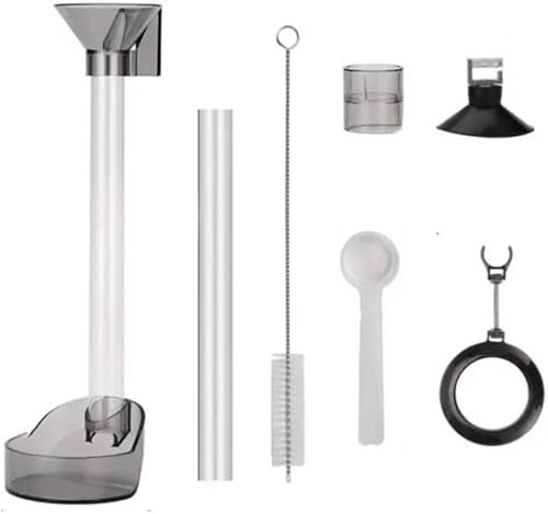 Alimentador de peces multifuncional, plato de alimentación de camarones, tubo de alimentación de acuario, tubo de alimentación de peces, tubo de