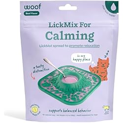 WOOF LickMixes - Dog Lick Mat Spread and Meal Topper - Delicious and Lower Calorie - Made with Wholesome Ingredients - Perfect for Dog Enrichment - Calming