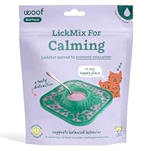 WOOF LickMixes - Dog Lick Mat Spread and Meal Topper - Delicious and Lower Calorie - Made with Wholesome Ingredients - Perfect for Dog Enrichment - Calming