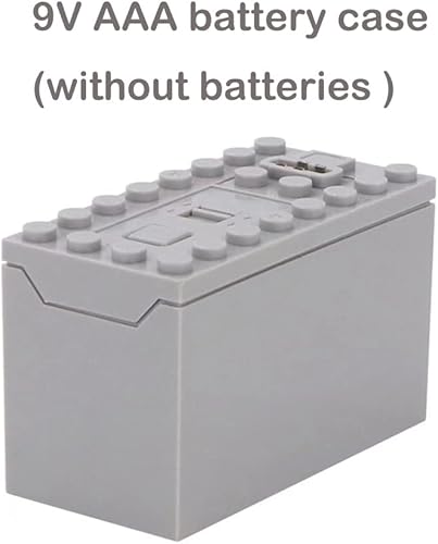 Miniatura 9 de Funciones de energía Piezas Bloques de construcción Tren Track Motor Caja de batería Controlador remoto infrarrojo Receptor (modle2)