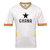 2026 Copa Mundial de Fútbol Jersey Camiseta 48 Países Soccer Cup Fanáticos Cheer T Shirt Hombre Mujer Fan Manga Corta Transpirable Deportivo Casual Football Playera Ghana L