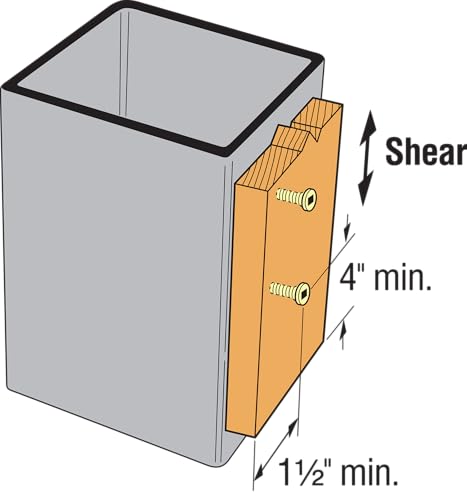 Tornillos Simpson Strong-Tie TBP1460R50 Strong-Drive TB para Madera a Acero — #14 x 2 3/8 pulgadas Negro Fosfatado (50 piezas) miniatura 3