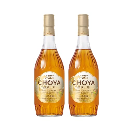 チョーヤ梅酒 TheCHOYA熟成1年 700ml×2本 紀州南高梅 国産梅100% 本格梅酒 梅酒 CHOYA 1年熟成 うめ酒