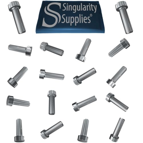 M4 | Slot Cheese Machine Screws (Metric-A2) [M4 x 4 | 20pcs | A2/304 | DIN]