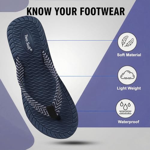 Image of TWOSOFT Women Stylish Comfortable Slipper Lightweight extra soft Dailywear Slippers