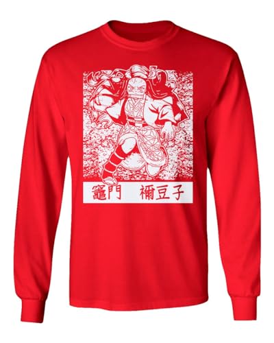 Anime Manga Series Nezuko Slayers Demon Unisex Long Sleeve T-Shirt