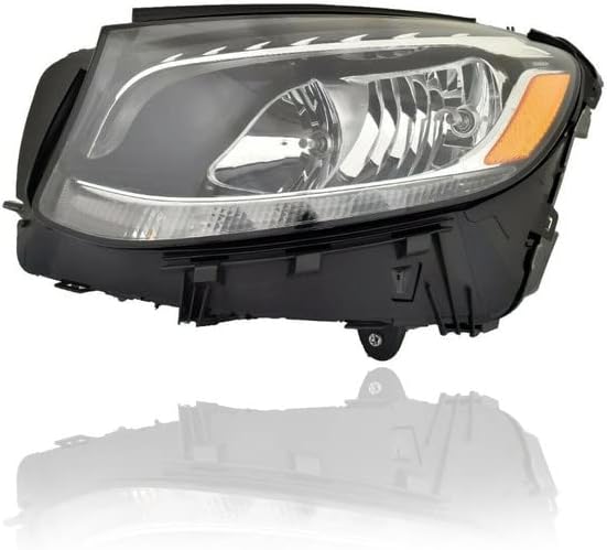 Headlight - Compatible/Replacement for '16-19 Mercedes-Benz GLC 300 SUV, 17-19 GLC43 AMG Coupe - Halogen - Left Hand - Driver - 2538201961