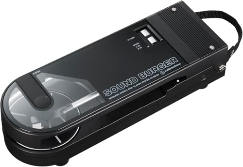 Audio-Technica AT-SB727BK Sound Burger Platine Portable Bluetooth Noir