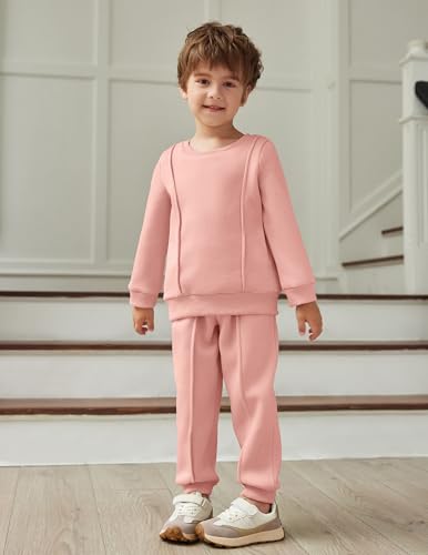 Image of Toddler Boys boys sets ,Long Sleeve Fleece Fall Winter boys sweatsuit