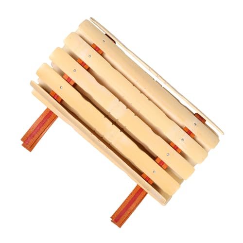 Chaise pliante bambou pour soulager le dos avec son coussin confortable - 2