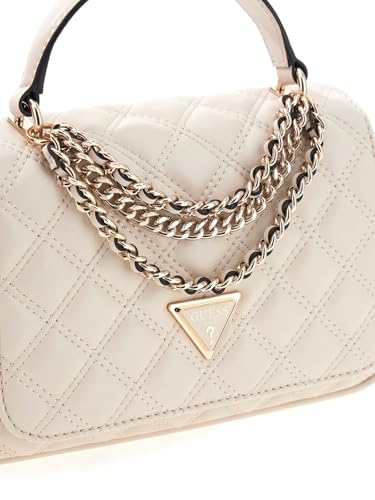 GUESS bolso bandolera Giully II acolchado: elegancia y versatilidad crema 5