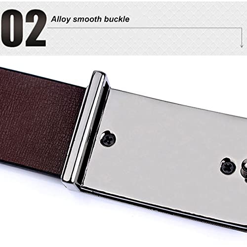 Men's Design 2nd Layer Genuine Leather Black Fashion Belts Male Jeans Belt Apparel Accessories for Men3