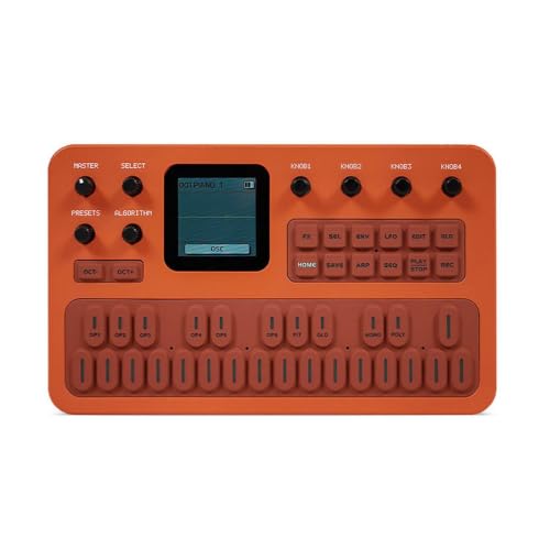 Mini FM Synthesizer, Portable 27-Key FM Synth