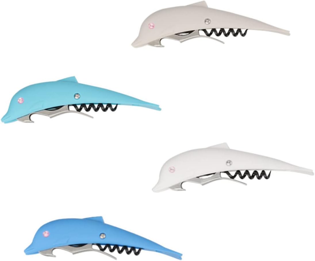 4pcs Stainless Beer Opener Opener Wine+opener Camping Hiking Travel Electric Jar Opener Electric Wine Bottle Opener Bottle Opener Seahorse Can Opener Tool