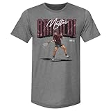 500 LEVEL Matteo Arnaldi Tennis Men's Premium T-Shirt (Tri Gray, Medium)