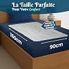 BestZings Alèse 160x200 Impermeable - Protège-Matelas Lavable Adulte Avec Bonnet 30 Cm - Protection Absorbante Pour Lit