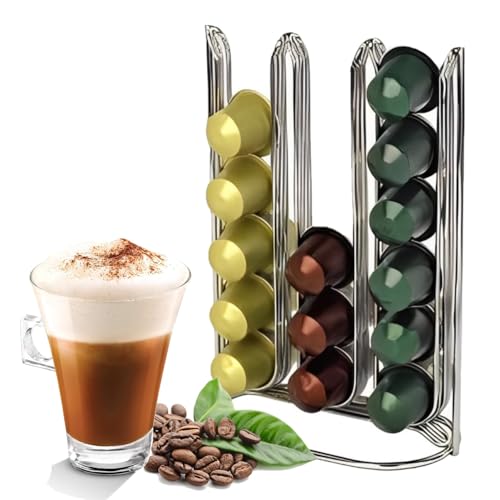 Suporte Porta 36 Cápsulas Organizador Café Expresso Cozinha Kehome 9019