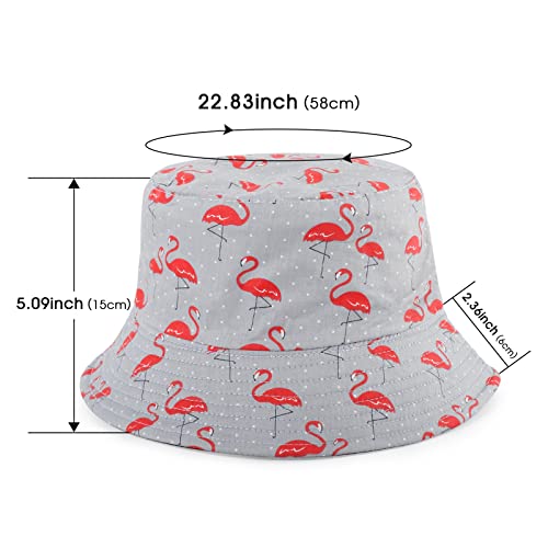 Crazy Era Unisex Bucket Hat Print Reversible Double-Side-Wear Sun Hats Fishing Hat For Men Women Summer Beach Cute Hats #TOP2