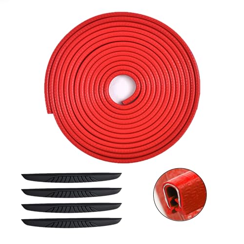 Dutreg 5 Meter Autotür Kantenschutz Rot