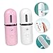 Vaguelly 2Pcs Portable Facial Mister Handy Hydrating Mist Sprayer for Home Travel and Office Multi Functional Rechargeable Lightweight Design Pack