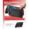 AIMZENIX Ergonomic Silicone Grip for Nintendo Switch 2, Non-Slip Replaceable Grips with 3 Sizes, Designed for Handheld Gaming, Dock Compatible