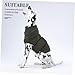 COLLBATH Dog Calming Vest with Hood Jacket for Thunderstorms Travel Vet Visits Stylish Comfortable Design