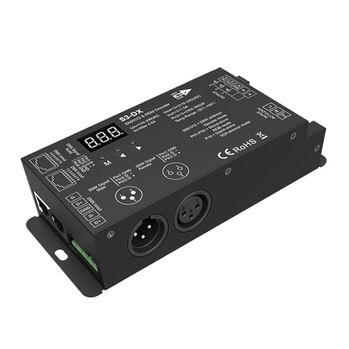 Décodeur LED S3-DX Gradation Fluide 3 Canaux 110V 220V Haute Tension