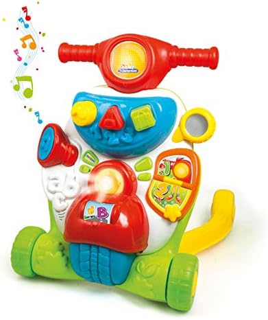 Clementoni Valentino Scooterino Primi Passi, 9+ Mesi, Multicolore, 14942 Clementoni Valentino Scooterino Primi Passi, 9+ Mesi, Multicolore, 14942