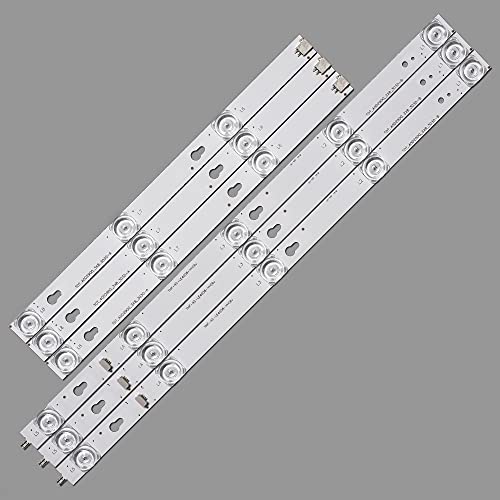 Rétroéclairage LED pour TV Toshiba L40D2900F et TCL F40S5916 6 pièces