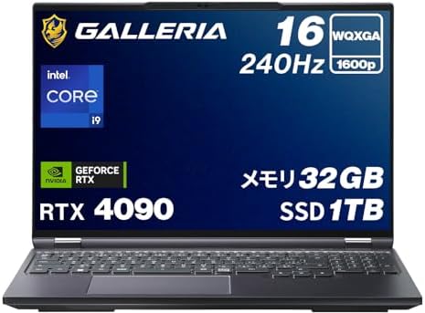 Amazon.co.jp: ガレリア ゲーミングノートPC GALLERIA UL9C-R49-6 