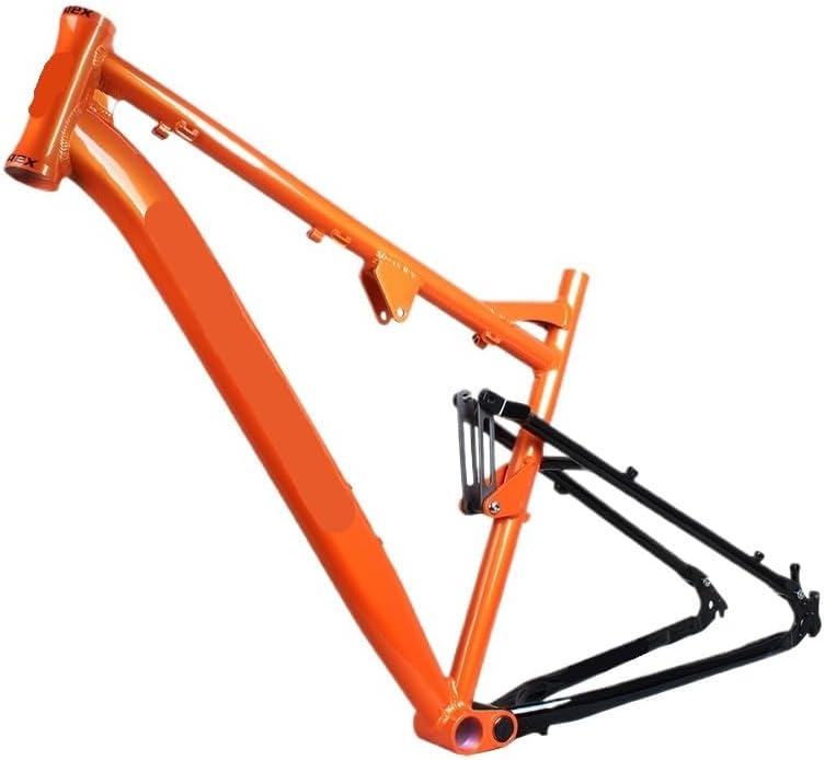 Bike Frame 26/27.5 Inch Soft Tail Aluminum Alloy Mountain Bicycle Framework Disc Brake Suspension Hydraulic