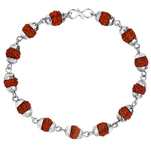 Image of Mahi Rudraksh Bracelet for Men (PABR1100420PR)