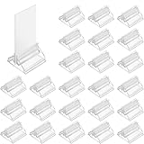 Dimensions : Ce porte-cartes en acrylique mesure 2 x 2 x 1,3 cm (0,79 x 0,79 x 0,51 po). Sa surface lisse, compacte et facile à transporter, convient à la plupart des types de cartes et de papier.