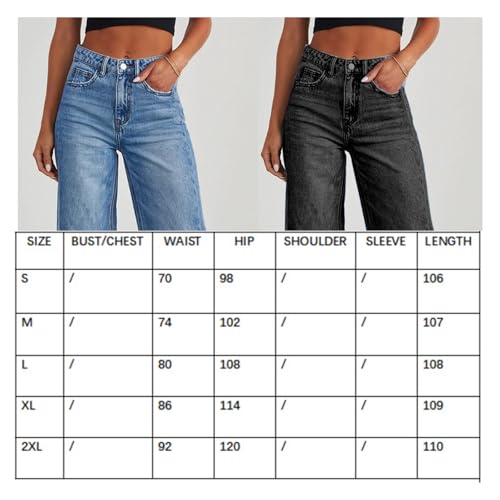 Valvari Sweatpant Jeans, 2025 High Waisted Pants Wide Leg, Straight Leg High Waisted Pull on Jeans 5