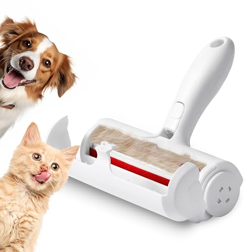 Image of Generic Pet Hair Removal Roller for Home, Washable, Quick and Mess Free Cleaning, White
