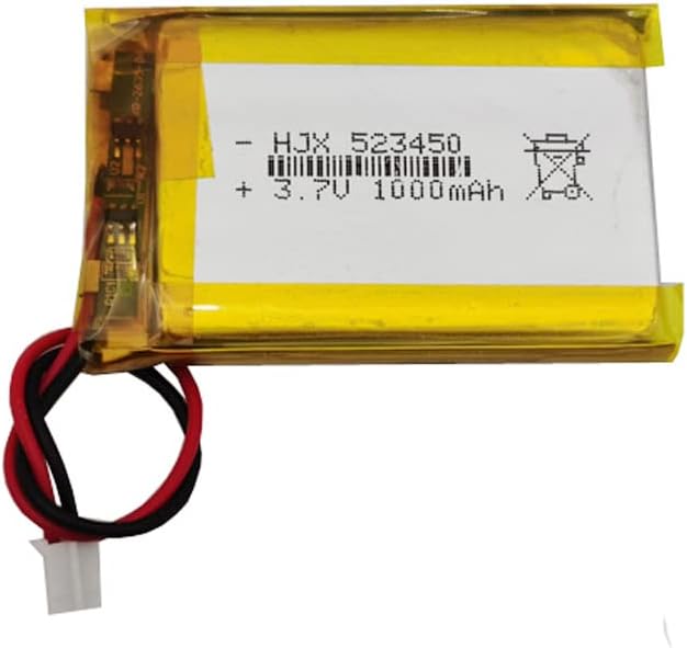 (1-Pack 523450 1000mAh 3.7V Rechargeable Li-ion Li-Po Battery for MP3 GPS PSP Bluetooth Camera (1-Pack 523450 1000mAh 3.7V Rechargeable Li-ion Li-Po Battery for MP3 GPS PSP Bluetooth Camera