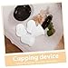 OHPHCALL 4pcs Silicone Cupping for Massage Therapy Portable Manual Suction Cups for Back Neck Relaxation Durable Transparent Material for Soothing Vacuum Massage