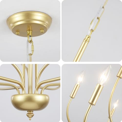 12-Lights-Gold-Chandeliers-for-Dining-Room-34-Inch-Mid-Century-Modern-Chandelier-Brass-Candle-Chandelier-Foyer-Lighting-Fixtures-Large-Chandeliers-for-High-Ceilings-for-Living-Room-Kitchen-Entryway
