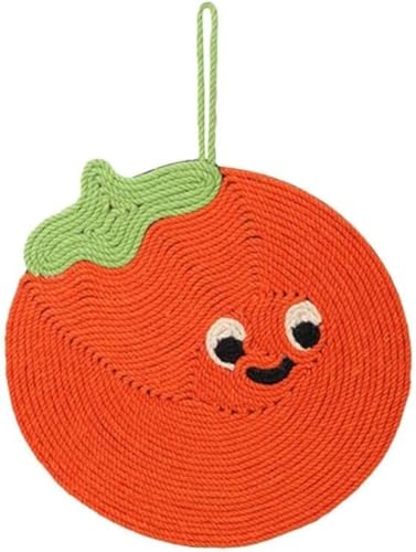 欠けずに爪を研げる猫爪とぎ板、ソファー保護サイザル麻マット、ペットおもちゃ、猫爪切り、マニキュア、爪磨きパッド、爪磨きシート、猫パッド、おしゃれ、かわいい、カラフル、ストレス解消、運動不足解消、予防家具の損傷、吊り下げ、メンテナンスが簡単 (20)