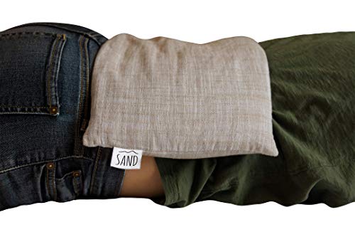 Natural Heating & Cooling Pad Pack Compress | Relax & Recover | Microwavable, Multi-Purpose, Cordless, Durable, Weighted | The Perfect Gift