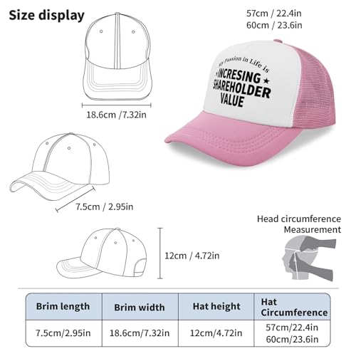 My Passion in Life is incresing Shareholder Value Sun Hats Golf caps miniatura 4