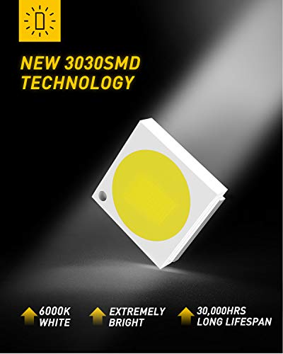 Auxito 578 Led Bulb 41Mm 42Mm 212-2 211-2 578 Festoon Led Bulbs Canbus Error Free 6-Smd 3030 Chipsets Xenon White Replacement For Map Dome License Plate Lights Lamps (Pack Of 4) #TOP1