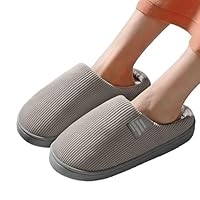 Pantofole Con Suola Gomma PANTOFOLE MEMORY FOAM MISHANSHA - Calde, Morbide, Antiscivolo, Unisex Per Casa E Esterno Comode Pantofole Sintetiche - Foto 6